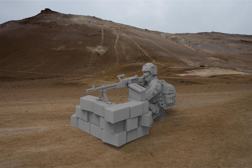 28mm MODERN FRENCH MAG58 MG