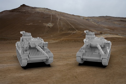 AMX30B2 & BRENUS ERA armour version 
