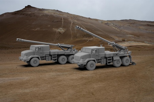 CAESAR 155mm self-propelled howitzer