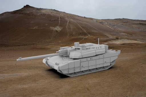 Leclerc MBT  (15mm x5 vehicles)
